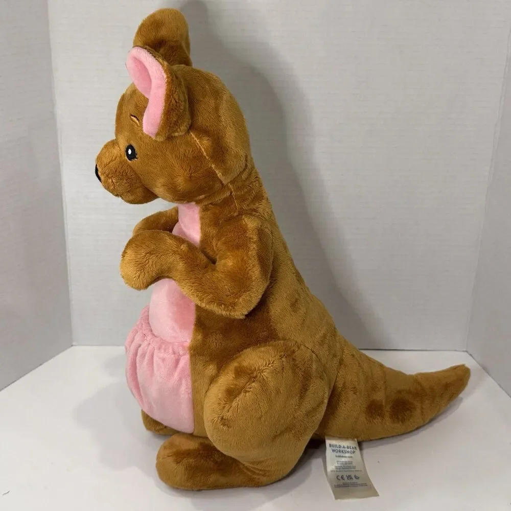 Build A Bear Disney Winnie the Pooh Kanga Kangaroo Plush Animal NO Roo Clean 17”